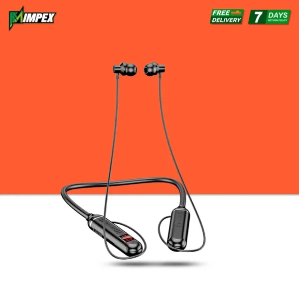 G12 Magnetic Neckband Wireless Bluetooth 5.2 Earphones
