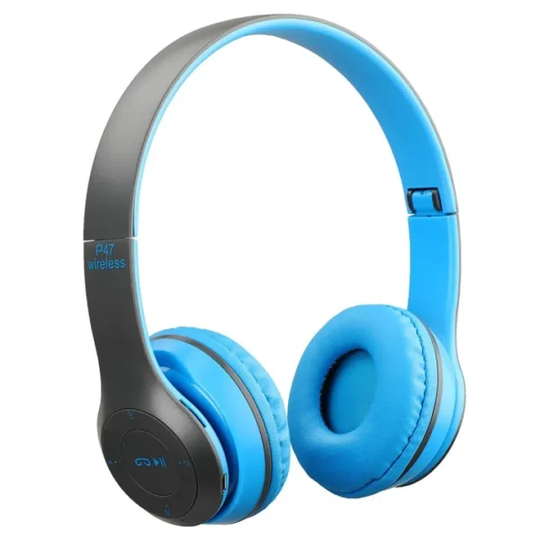 P47 Wireless Bluetooth Headphone Stereo Earphone with SD Card Slot - Image 3
