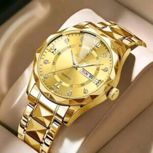 Golden Classic Quartz Watch – Royal Golden Design