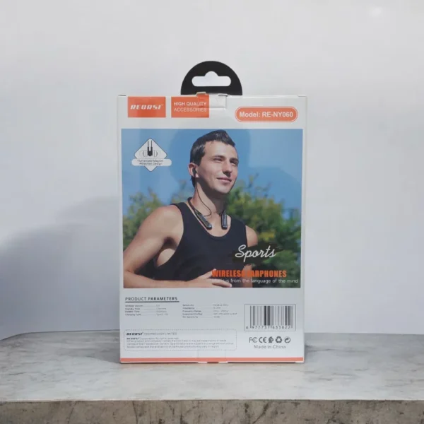 Recrsi RE-NY060 200 Hours Bluetooth Neckband - Image 4
